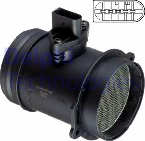 Delphi AF10561-12B1 — Przepływomierz masowy powietrza