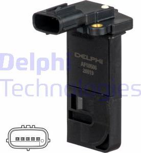 Delphi AF10506-12B1 — Przepływomierz masowy powietrza