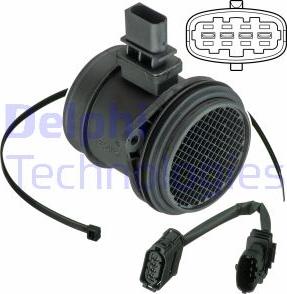 Delphi AF10392-12B1 — Przepływomierz masowy powietrza