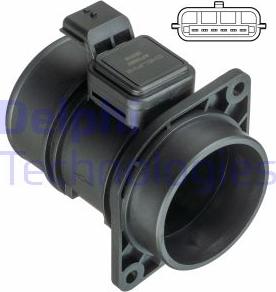 Delphi AF10367-12B1 — Przepływomierz masowy powietrza