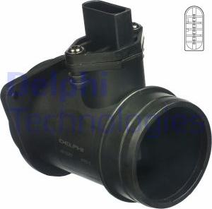 Delphi AF10267-12B1 - CZUJNIK MASY POW.AUDI A4 1.9TDI 96