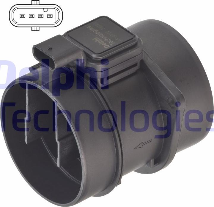Delphi AF10732-12B1 — Przepływomierz masowy powietrza
