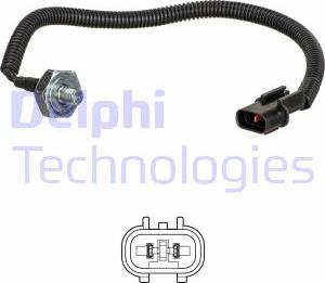 Delphi AS10257 - CZUJNIK SPALANIA STUKOWEGO HYUNDAI SANTA FE 2.0 01-