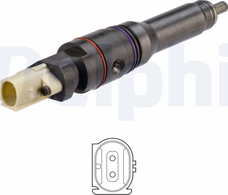 Delphi BEBJ1D04001-12B1 - Korpus wtryskiwacza