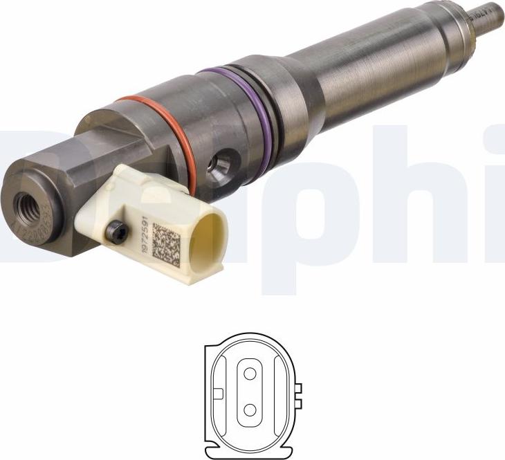 Delphi BEBJ1D00003-12B1 — Korpus wtryskiwacza