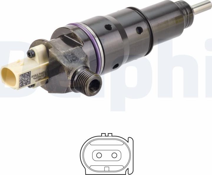 Delphi BEBJ1F13001-12B1 — Korpus wtryskiwacza