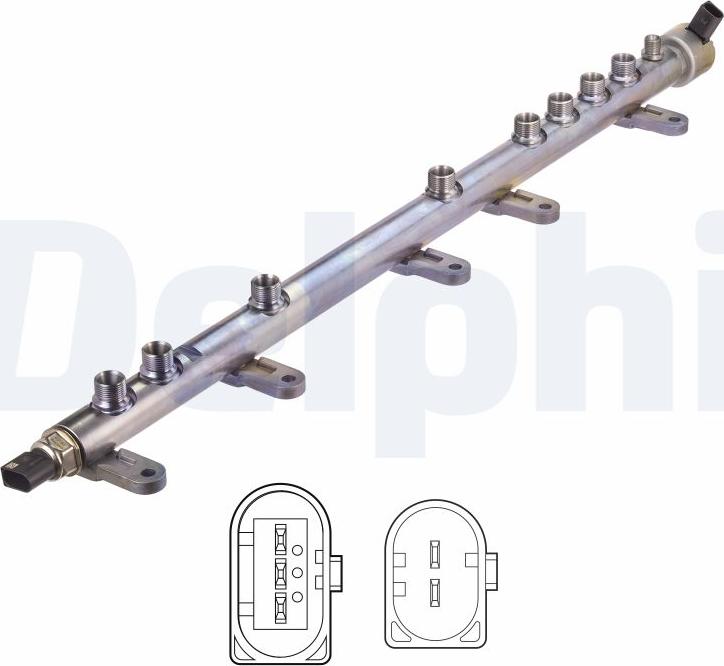 Delphi BEBR3B01100-12B1 - Elementy układu CR