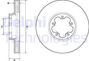 ATE 24.0131-0100.1 - TARCZA HAM. FORD P. TRANSIT 2.0-2.2 ECOBLUE 14-