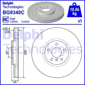 Delphi BG9340C — Tarcza hamulcowa