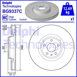 Delphi BG9337C — Tarcza hamulcowa