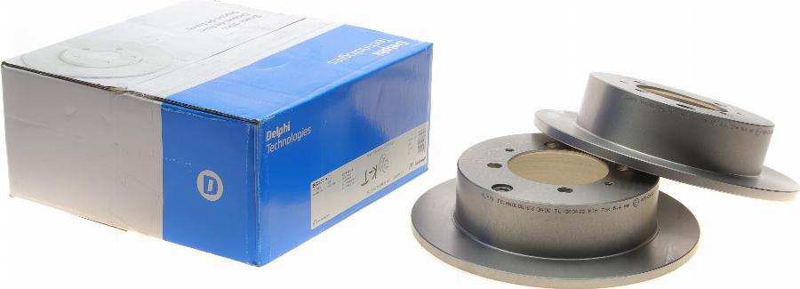 Delphi BG3400 — Tarcza hamulcowa