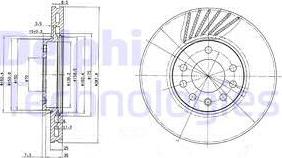 Delphi BG3142 — Tarcza hamulcowa