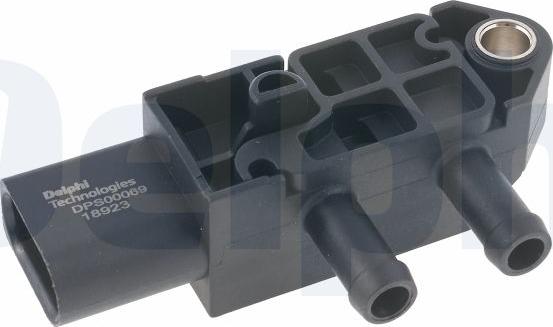 Delphi DPS00069-12B1 - CZUJNIK CIŚNIENIA SPALIN LAND ROVER DISCOVERY SPORT. RANGE ROVER EVOQUE 14-