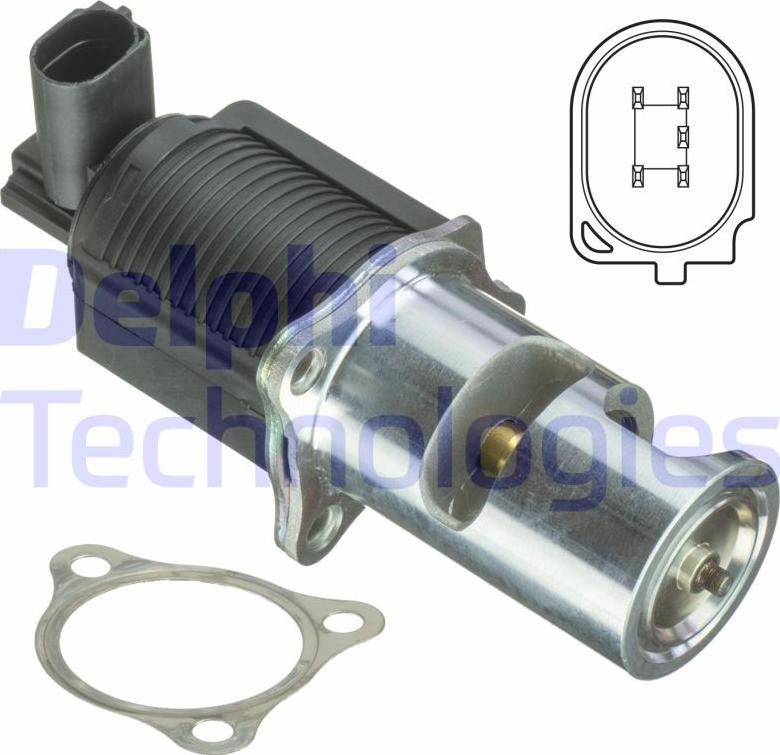 Delphi EG10405-12B1 — Zawór AGR