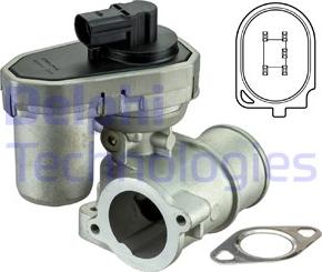 Delphi EG10410-12B1 - ZAWOR EGR MONDEO III 2.2TDCI 04-07