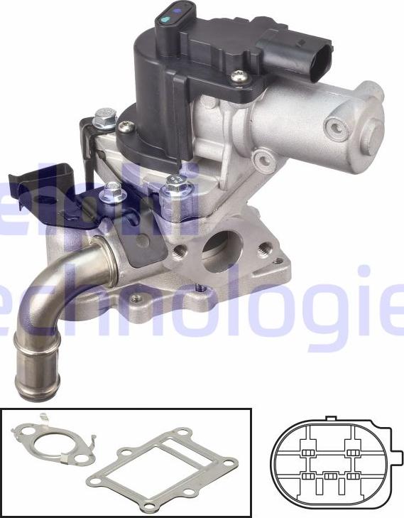 Delphi EG10613-12B1 — Zawór AGR