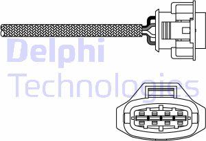 Delphi ES10792-12B1 — Sonda lambda