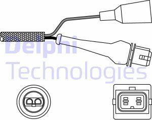 Delphi ES11000-12B1 — Sonda lambda