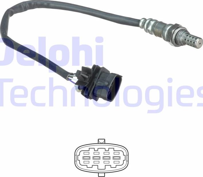 Delphi ES20491-12B1 - SONDA LAMBDA OPEL ASTRA 1.4 09-