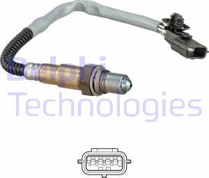 Delphi ES20680-12B1 - SONDA LAMBDA RENAULT LAGUNA 2.0 16V