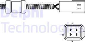 Delphi ES20049-12B1 — Sonda lambda