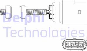 Delphi ES20348-12B1 — Sonda lambda