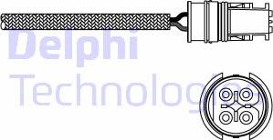 Delphi ES20313-12B1 — Sonda lambda