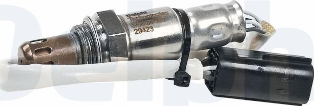 Delphi ES20742-12B1 - Czujnik tlenu w spalinach (czujnik O2)