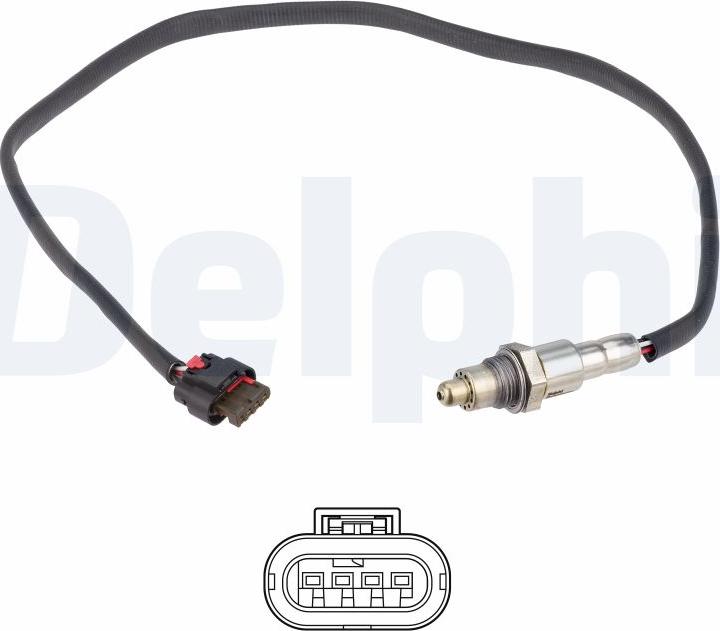 Delphi ES21411-12B1 — Sonda lambda
