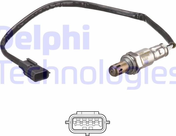 Delphi ES21060-12B1 — Sonda lambda