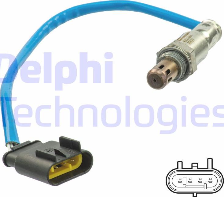 Delphi ES21061-12B1 — Sonda lambda