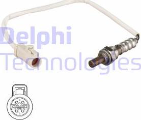 Delphi ES21082-12B1 — Sonda lambda