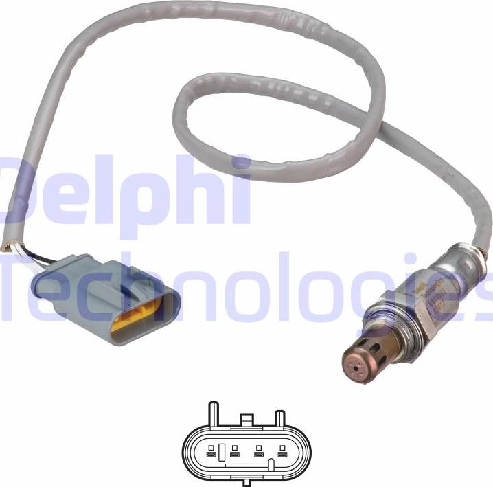 Delphi ES21073-12B1 — Sonda lambda