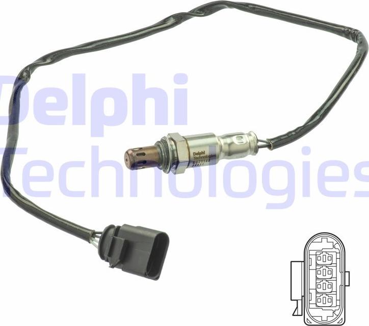 Delphi ES21148-12B1 — Sonda lambda