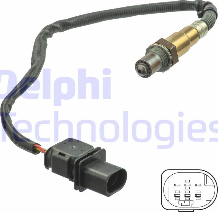 Delphi ES21159-12B1 — Sonda lambda