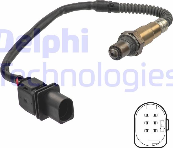 Delphi ES21156-12B1 — Sonda lambda