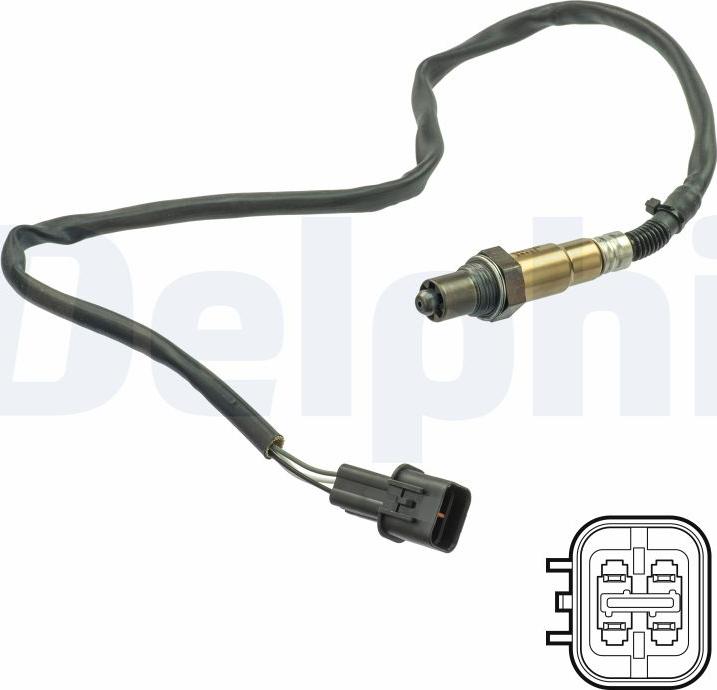 Delphi ES21157-12B1 — Sonda lambda