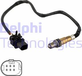 Delphi ES21163-12B1 — Sonda lambda