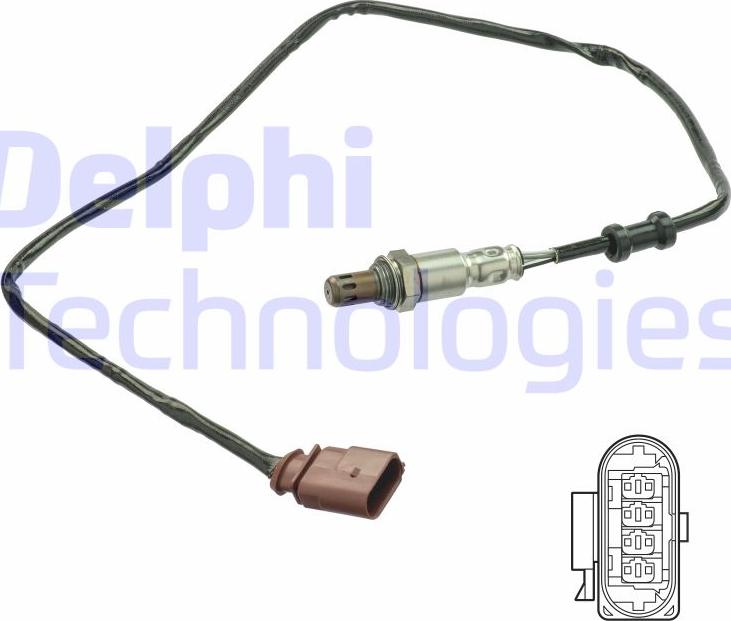 Delphi ES21103-12B1 — Sonda lambda