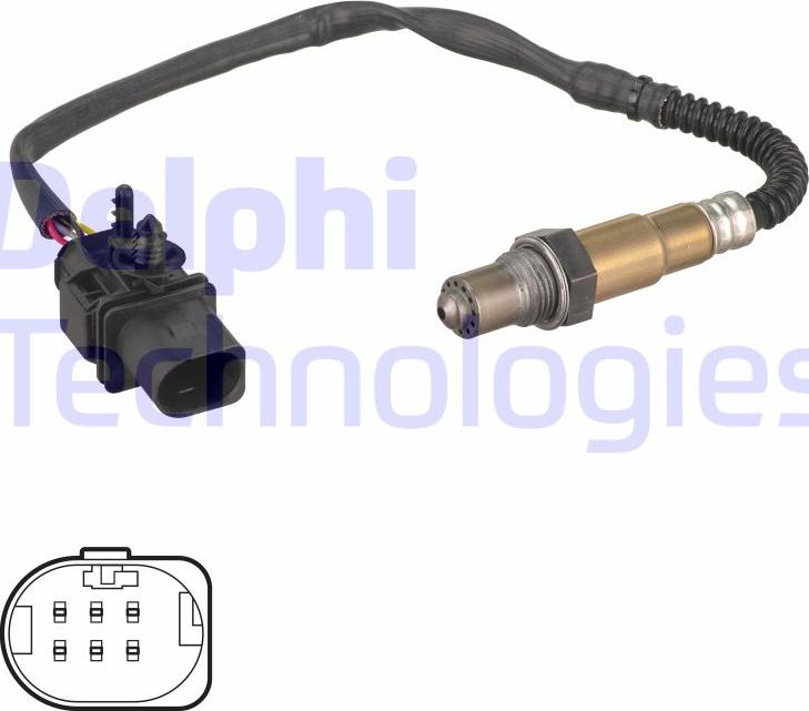 Delphi ES21115-12B1 — Sonda lambda