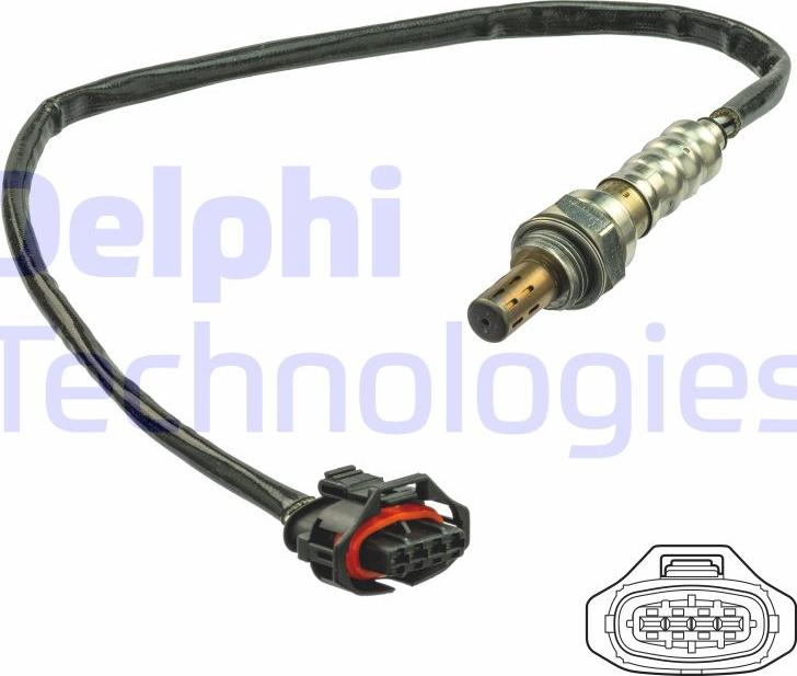 Delphi ES21116-12B1 - Sonda lambda