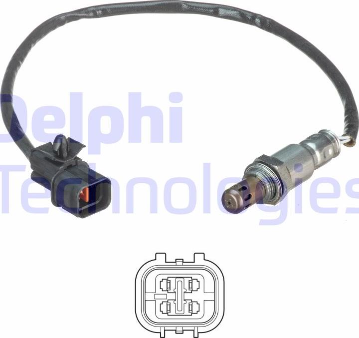 Delphi ES21137-12B1 — Sonda lambda