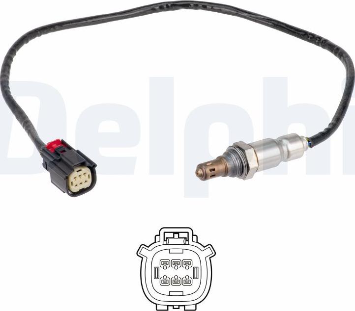 Delphi ES21398-12B1 - Sonda lambda