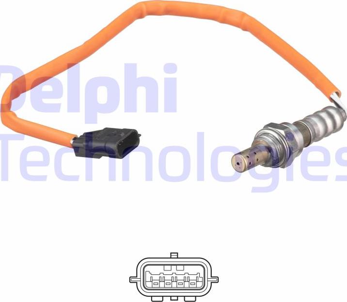 Delphi ES21312-12B1 — Sonda lambda