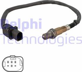 Delphi ES21332-12B1 — Sonda lambda