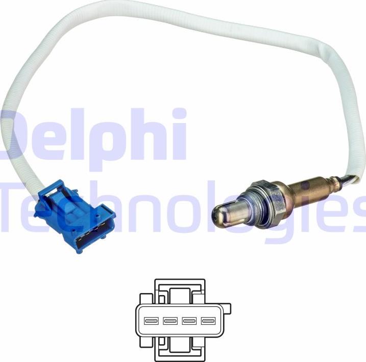 Delphi ES21244-12B1 — Sonda lambda