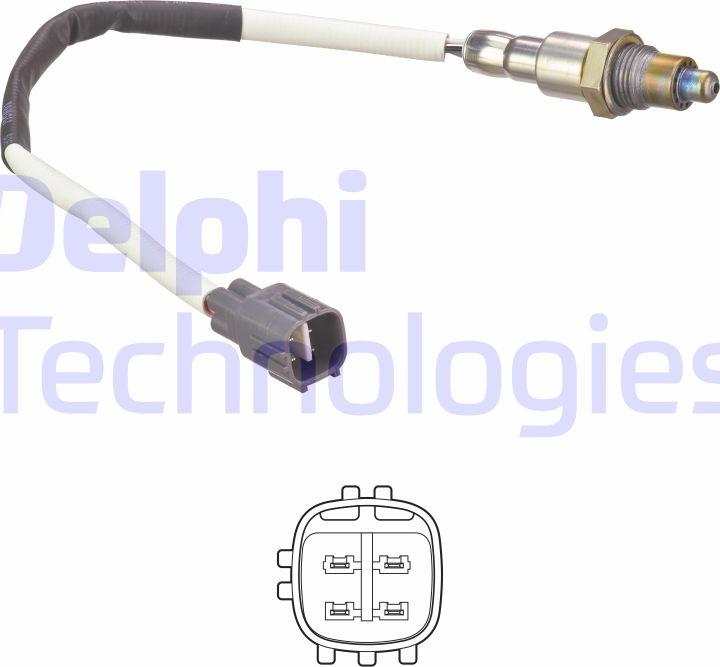 Delphi ES21254-12B1 — Sonda lambda