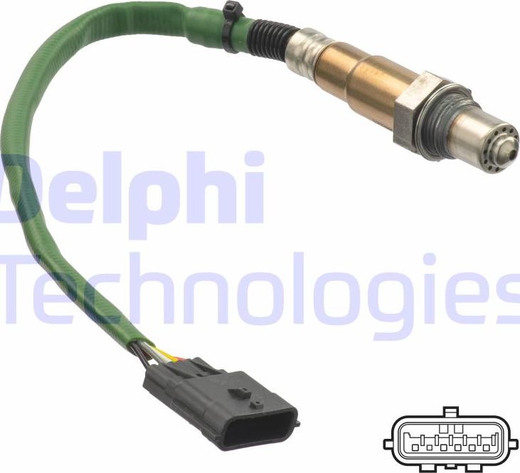 Delphi ES21250-12B1 — Sonda lambda