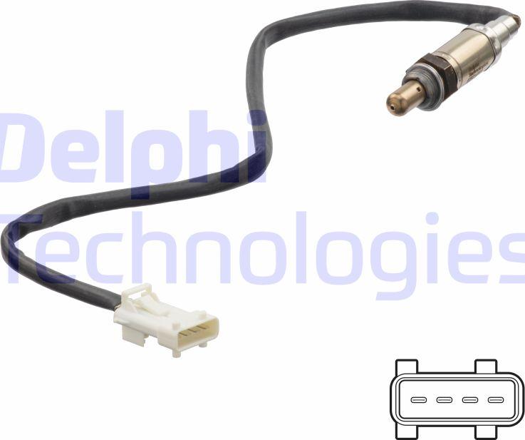 Delphi ES21251-12B1 — Sonda lambda