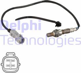 Delphi ES21261-12B1 — Sonda lambda